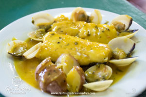 Fotografía Gastronómica · Cherne en Salsa · Restaurante San Andrés · La Palma