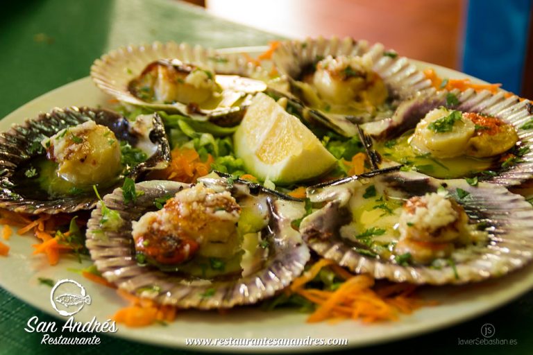 Fotografía Gastronómica · Mejillones a la plancha· Restauranente San Andrés · La Palma