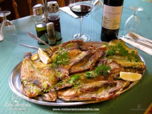 Fotografía Gastronómica · Pescado a la plancha con mojo verde · Restaurante San Andrés · La Palma