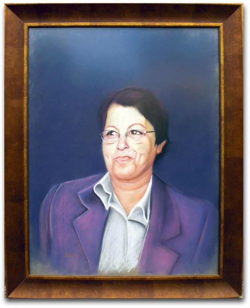 Pintura · Retrato · Pastel sobre papel · Javier Sebastián Pintura · Retrato · Pastel sobre papel · Javier Sebastián