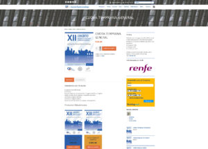 Tienda online XII Congreso Nacional Audiología AEDA