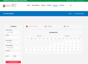 Reservas Camping La Laguna de Barlovento · Diseño Web Ayuntamiento de Barlovento · La Palma